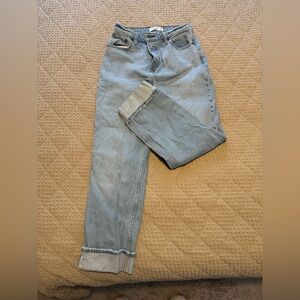 Abercrombie Curve Love 90s Straight Ultra High Rise